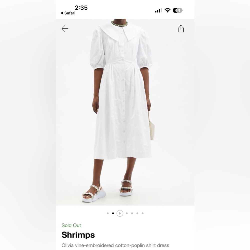 Shrimps Poplin Dress